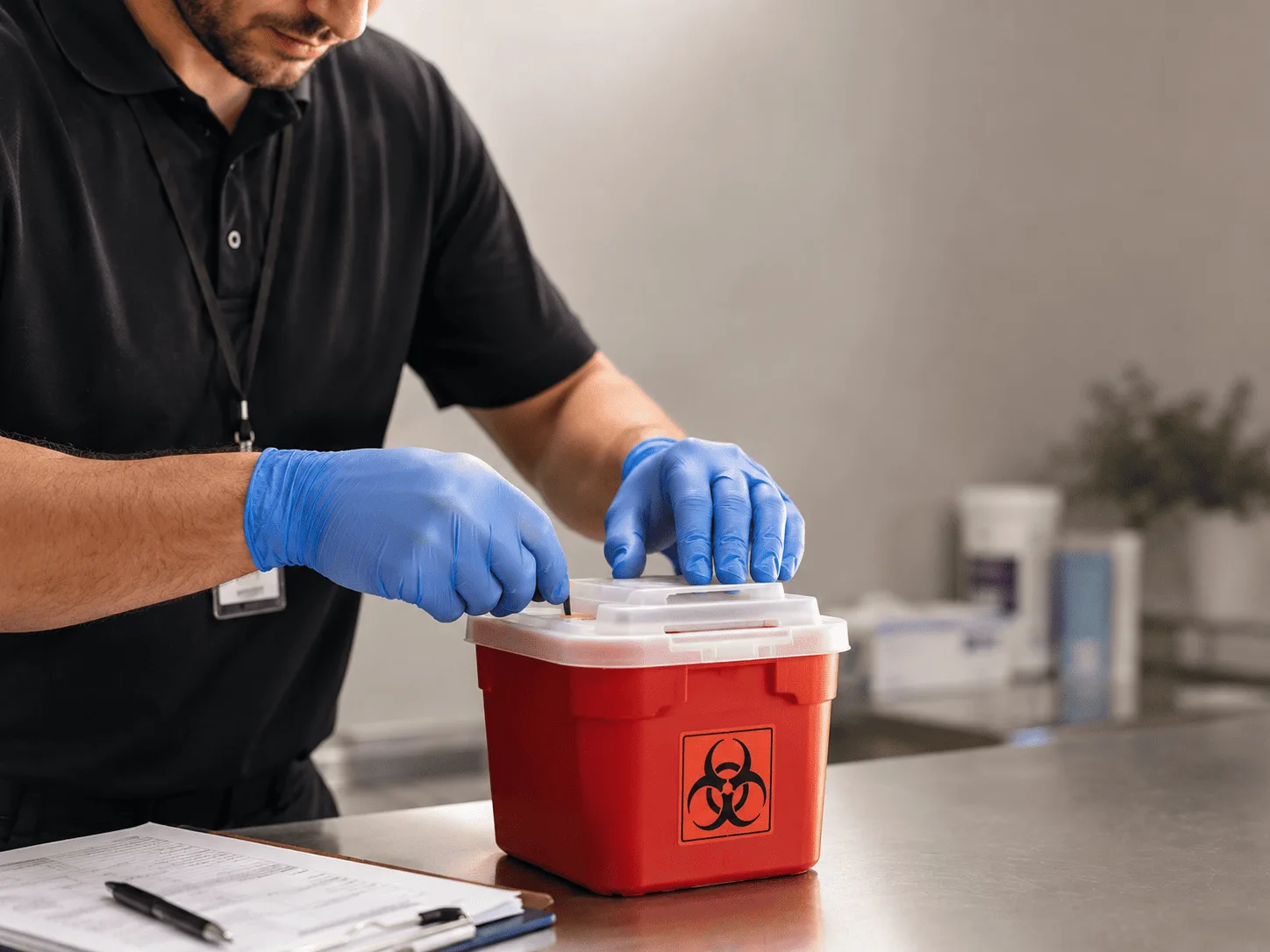 Why choose Sharps Waste Disposal in Rentiesville, OK